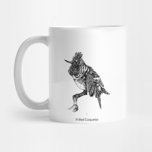 Frilled Coquette Bird Mug